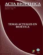 											View Vol. 17 No. 2 (2011): Temas actuales en bioética
										