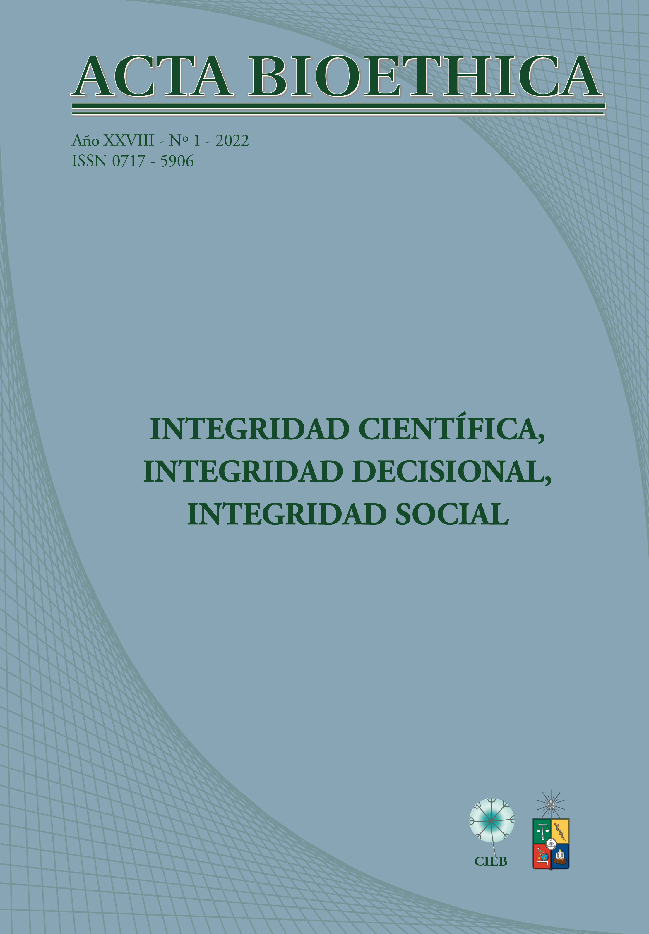 											View Vol. 28 No. 1 (2022): Integridad científica, integridad decisional, integridad social
										